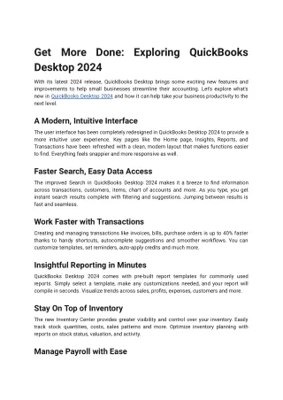 Get More Done_ Exploring QuickBooks Desktop 2024