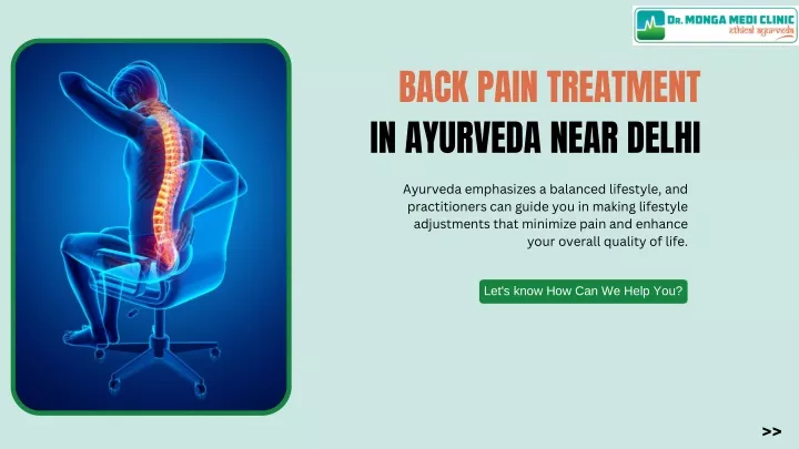 back pain treatment in ayurveda near delhi