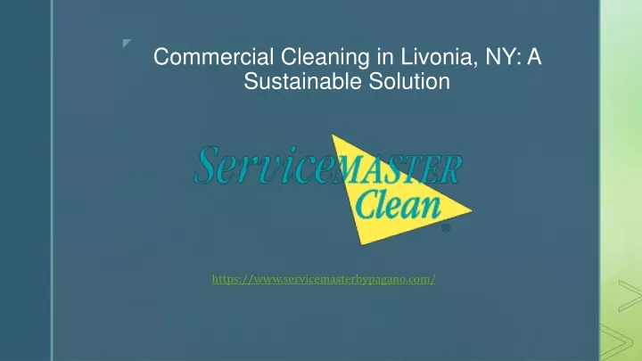 commercial cleaning in livonia ny a sustainable solution