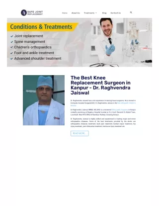 Safe Joint Replacement: Your Destination for Top Orthopedic Care in Kanpur