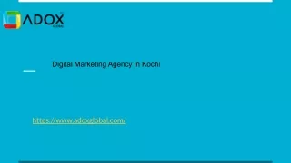 Digital Marketing Agency in Kochi
