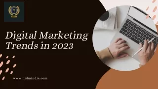 Digital Marketing Trends in 2023