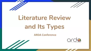 All You Need To Know About Literature Review And Its Types