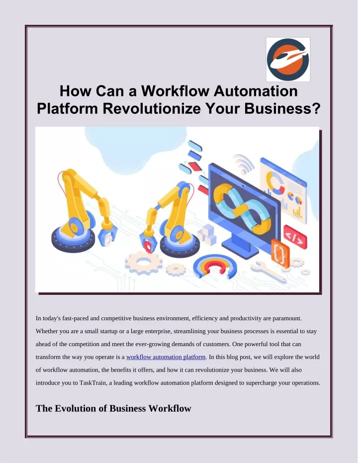 how can a workflow automation platform