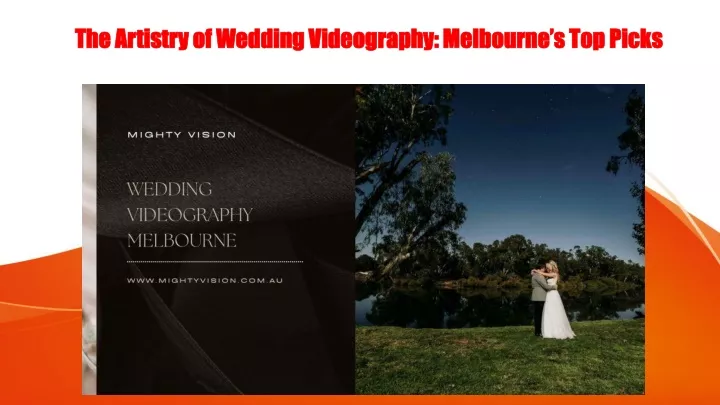 the artistry of wedding videography melbourne