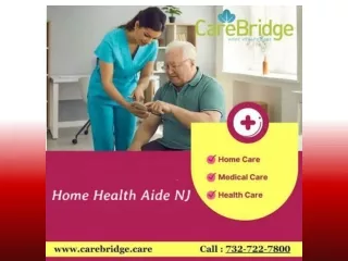 Empowering Care and Comfort: The Role of Home Health Aide in New Jersey
