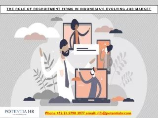 The Role of Recruitment Firms in Indonesia's Evolving Job Market