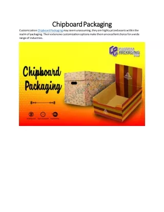 chipboard packaging chipboard packaging