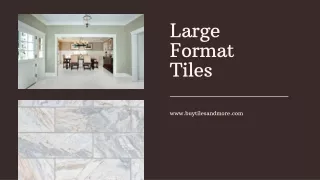 Buy large format tiles for home renovation upto 45% off