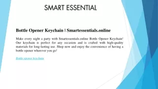 Bottle Opener Keychain  Smartessentials.online