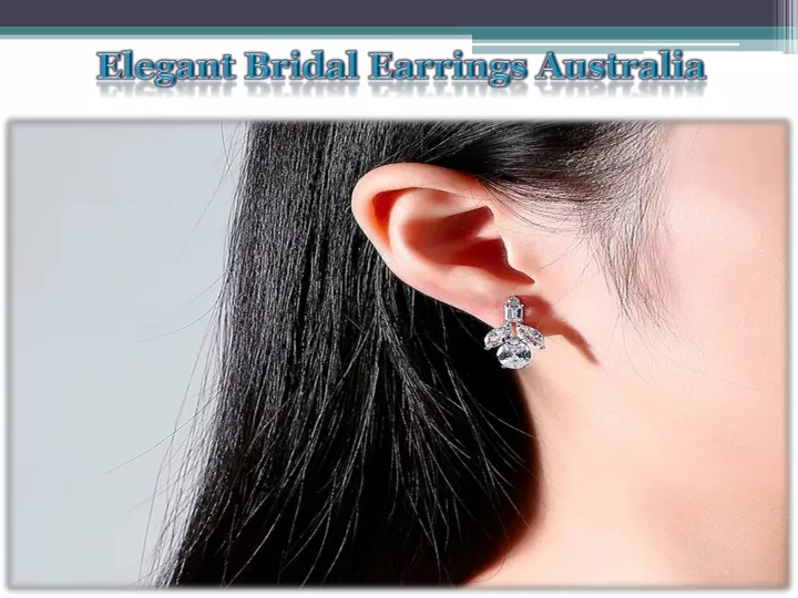 elegant bridal earrings australia