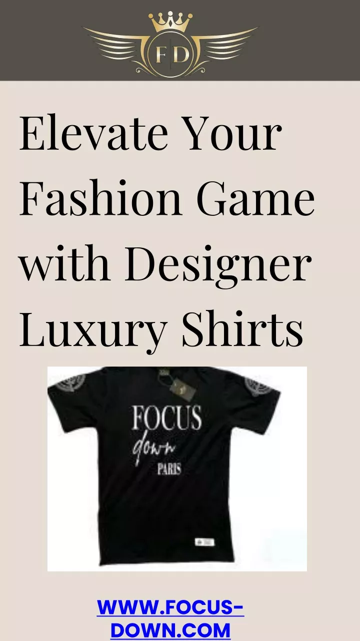 elevate your fashion game with designer luxury