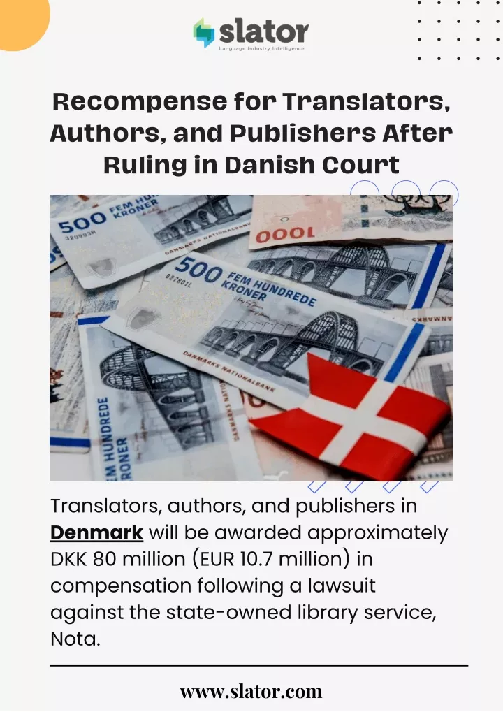 recompense for translators authors and publishers