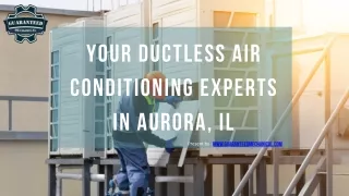 Your Ductless Air Conditioning Experts in Aurora, IL