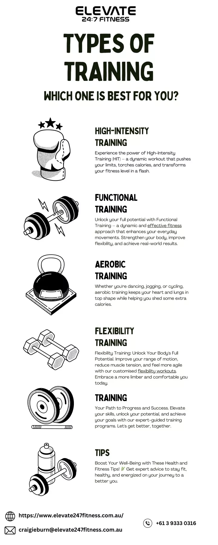 types of training which one is best for you