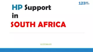 HP Support in South Africa