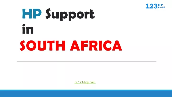 hp support in south africa
