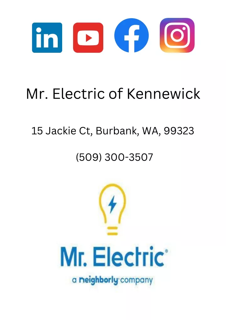 mr electric of kennewick