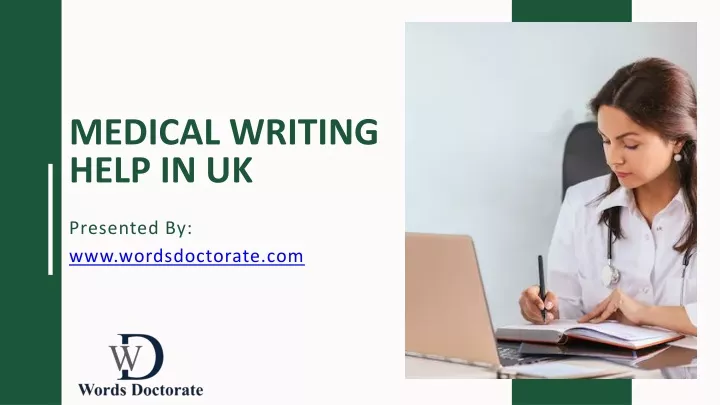 medical writing help in uk