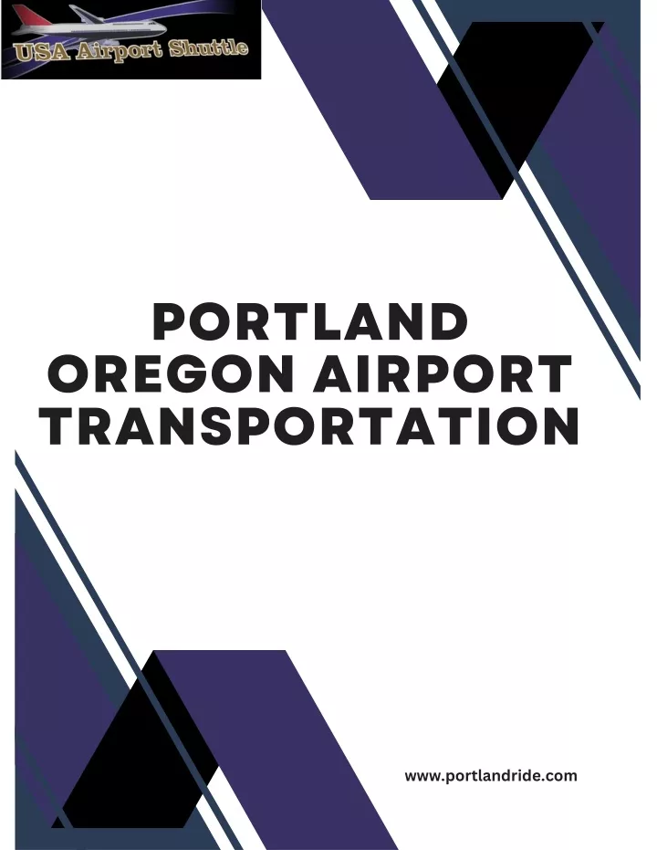 Portland Oregon Airport Transportation N 