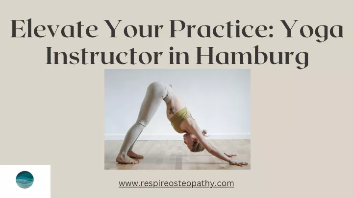 elevate your practice yoga instructor in hamburg
