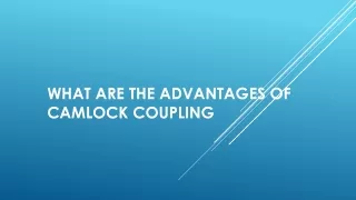 Camlock-coupling