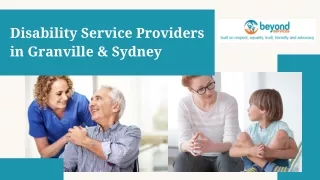 Disability Service Providers in Granville & Sydney