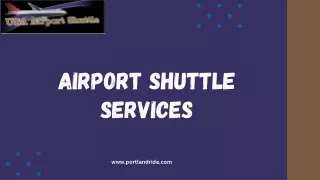 Book Your Airport Shuttle with Convenient and Hassle-Free