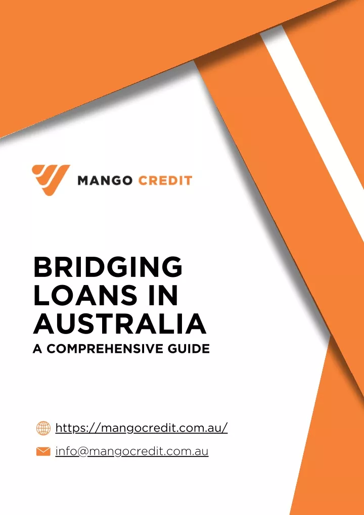 bridging loans in australia