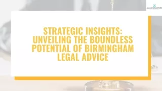 Birmingham Legal Advice Services for Every Need