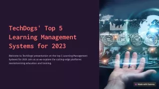 techdogs top 5 learning management systems