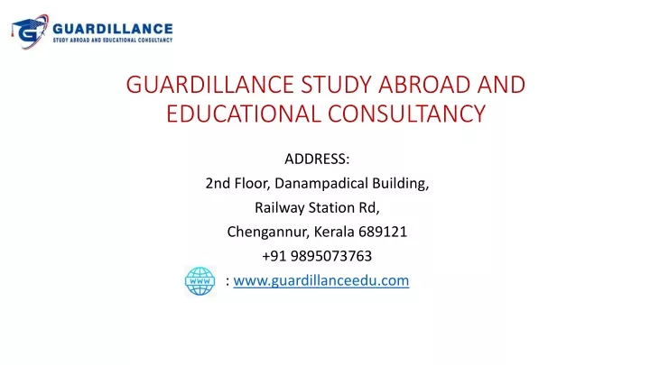 guardillance study abroad and educational consultancy