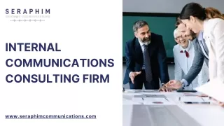 Best Internal Communications Consulting Firm in India | Seraphim Communications