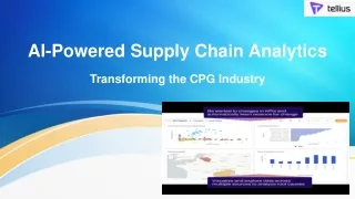 AI-Powered Supply Chain Analytics