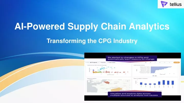 ai powered supply chain analytics