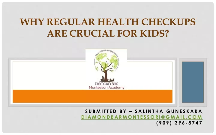 why regular health checkups are crucial for kids
