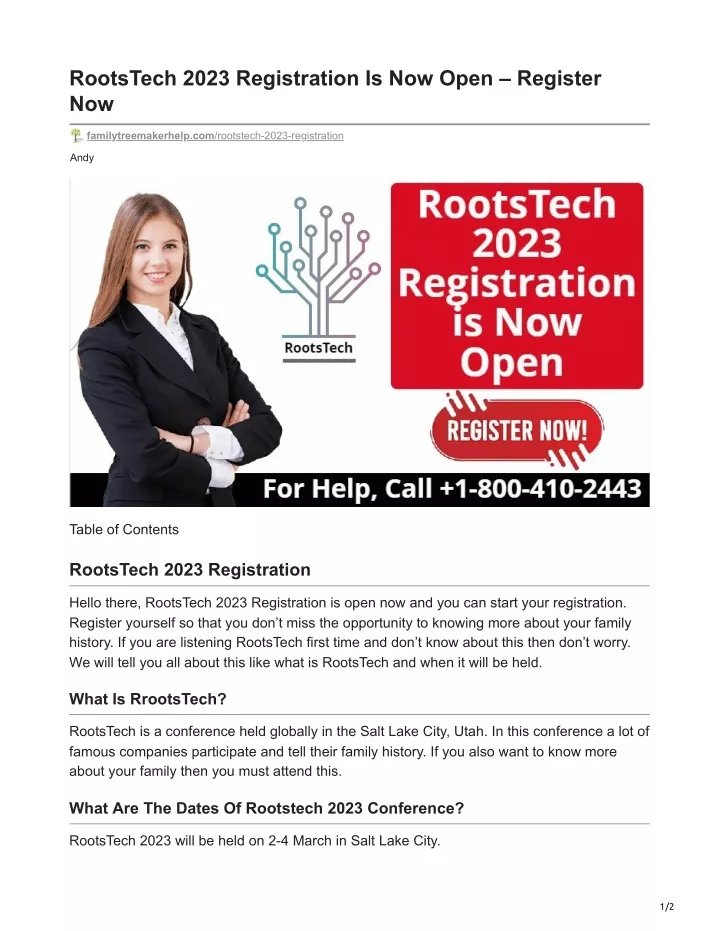 rootstech 2023 registration is now open register