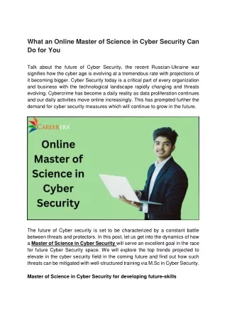future of cyber security