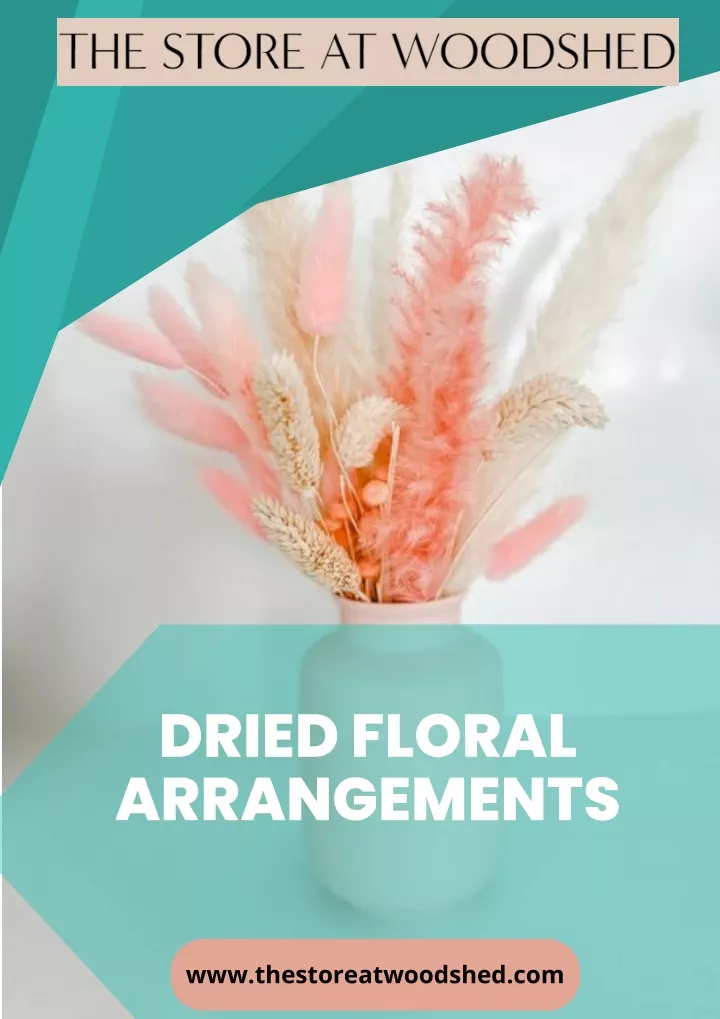 dried floral arrangements