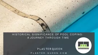 Historical Significance of Pool Coping  A Journey Through Time - Plasterqueen