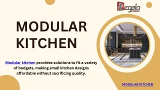 modular kitchen