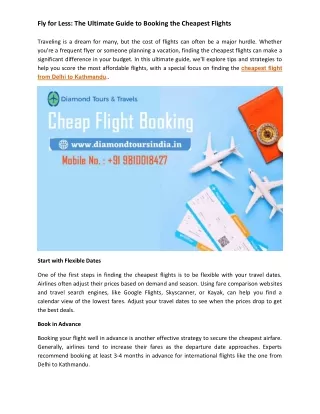 fly for less the ultimate guide to booking