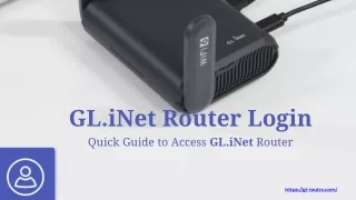 Step-by-Step Guide for GL.iNet Router Login