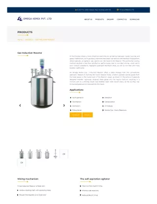 Gas Induction Reactor manufacturers india