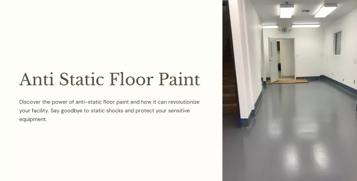anti static floor paint
