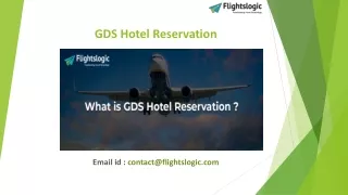gds hotel reservation