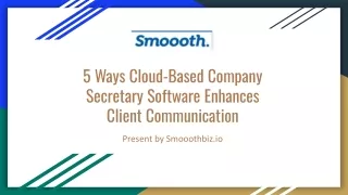 5 Ways Cloud-Based Company Secretary Software Enhances Client Communication