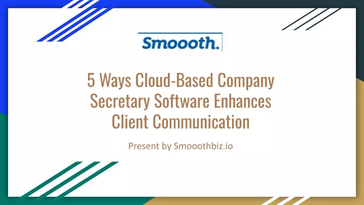 5 ways cloud based company secretary software