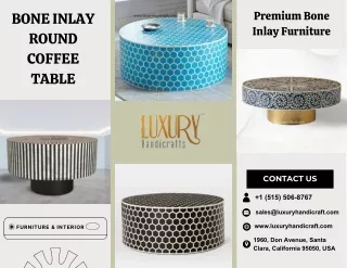 premium bone inlay furniture