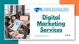 Digital Marketing Services - Cyber Puzzle Net